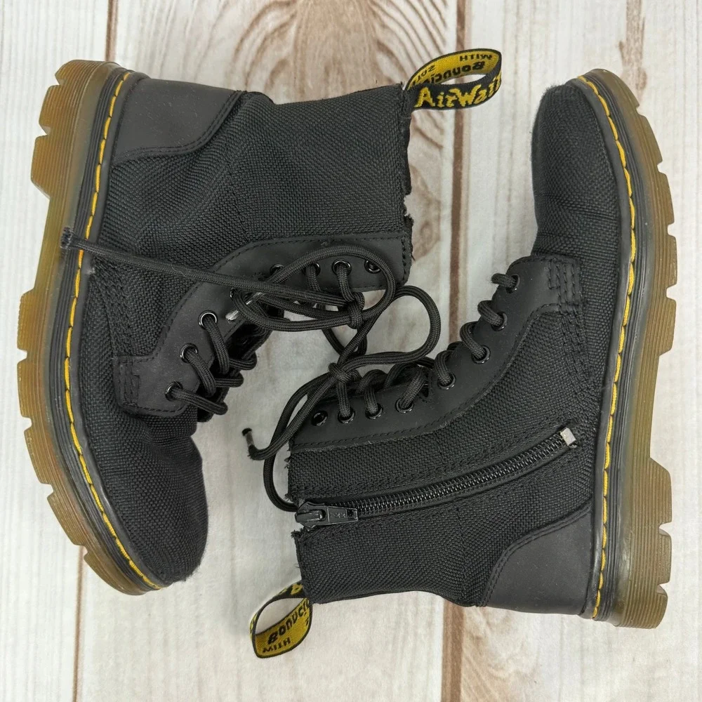 dr. martens‎ combs extra tough poly casual kids boots 1Y
